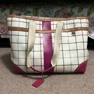 Large coach tote